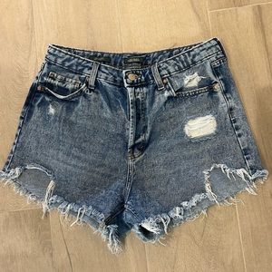 Wild Fable Highest Rise Shorts Distressed